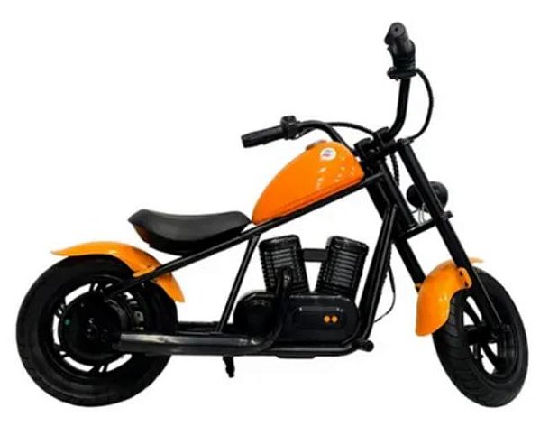 Moto infantil Elétrica Infantil 24V Classic Laranja Unitoys