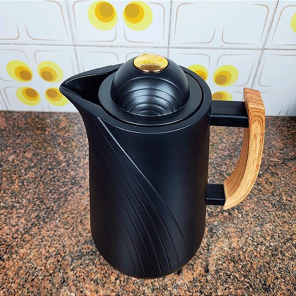 Garrafa Térmica Vacuum Flask 1 Litro Ampola de Vidro