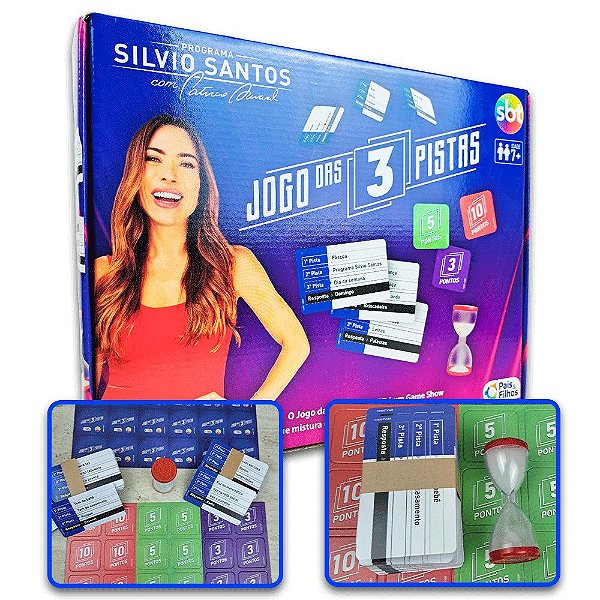 Jogo das 3 Pistas do SBT – Diversão para a Família Toda