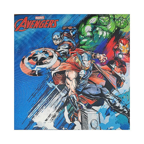 Tapete Estampado Vingadores Paint Joy Jolitex 70x100 Cm