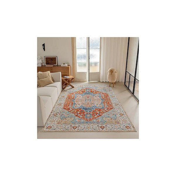 Tapete Vinci Verona 50cm x 1,20m Com Toque Suave Jolitex