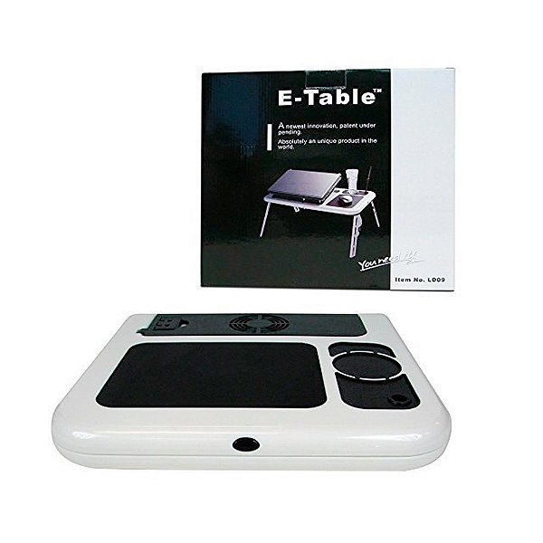 Mesa Multifuncional p/ Notebook 52x40x71cm Dobrável