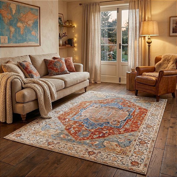 Tapete Vinci Verona 1,40M x 2,00M Com Toque Suave Jolitex