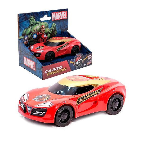 Carrinho De Fricção Homem de Ferro Marvel 13 cm - EBN