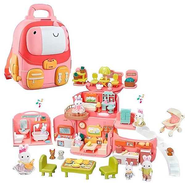 Casinha Feliz Mochilinha Coleção Casinha Feliz BackPack II