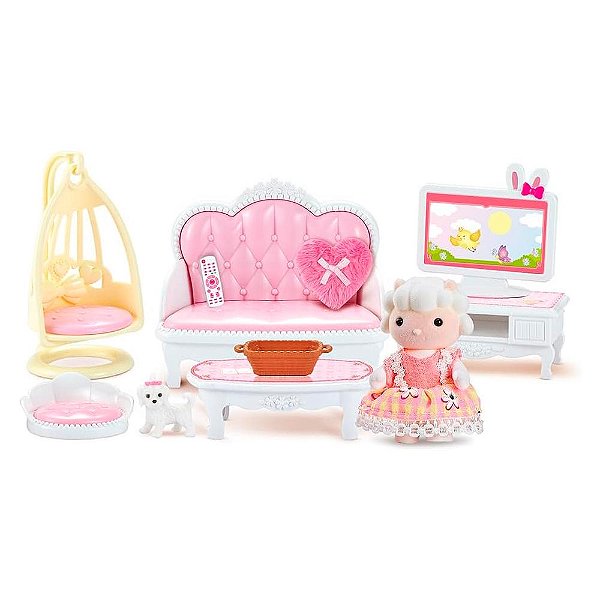 Casinha Feliz Conjunto de Sala de Estar Infantil - Zoop Toys