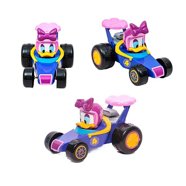 Carrinho Fricção Margarida Roxo Disney Aventura Sobre Rodas