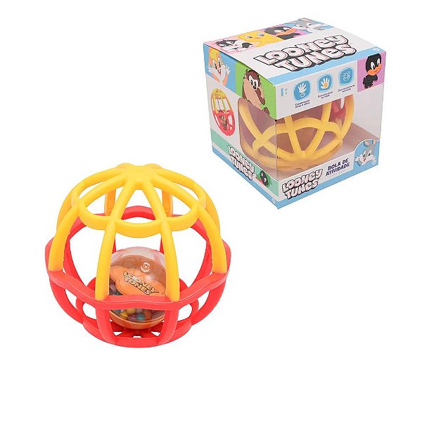 Chocalho Mordedor Looney Tunes Warner Bebê Macio Original