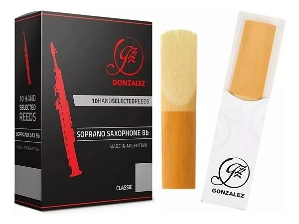 Palheta Gonzalez Classic Sax Soprano N° 1.5 (unidade)