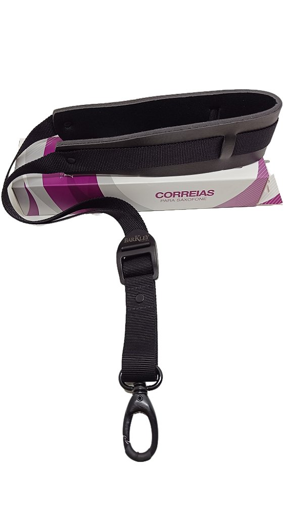 Correia Barítono Barkley Modelo Neoprene Preta