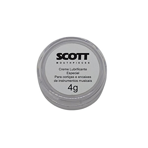 Lubrificante Grease Graxa para cortiças e encaixes de Instrumentos Musicais Scott By Barkley 4g