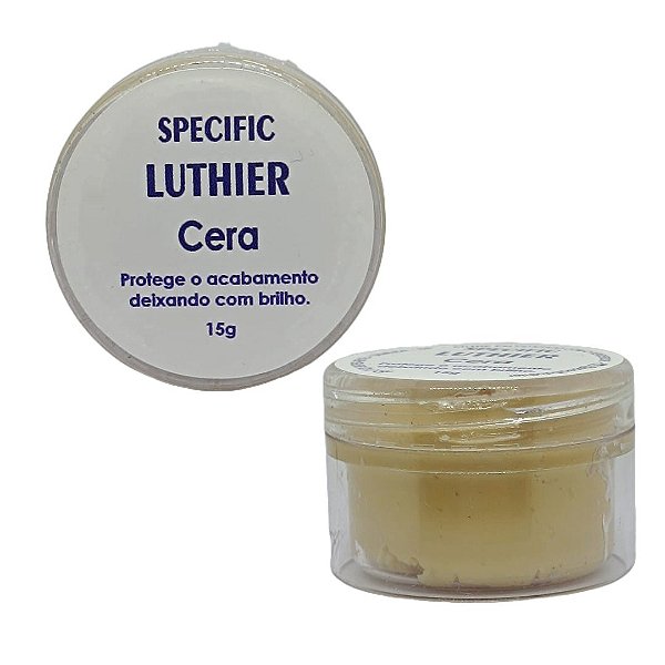 Cera de Brilho para Instrumentos Musicais Specific Luthier 15g