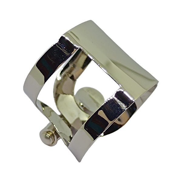 Abraçadeira para Sax Alto em Metal Niquelada