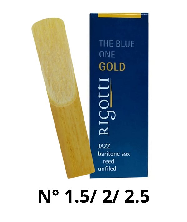 Palheta Barítono Rigotti Jazz Gold
