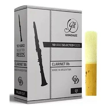 Palheta Clarinete Gonzalez GD Filed Orgânica