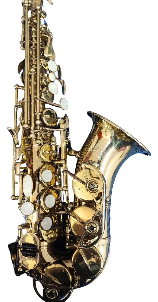 Soprano Curvo Hoyden Sax Sopranino Mib Usado com Case (Usado)