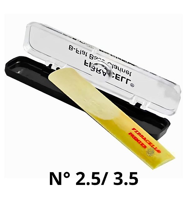 Palheta Fibracell Premier B-Flat para Clarinete