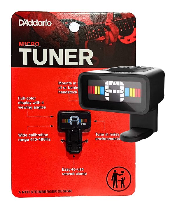 Afinador D'Addario Profissional p/ Instrumentos de Cordas PW-CT-12