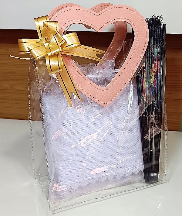 Kit Véu CCB Adulto + Leque