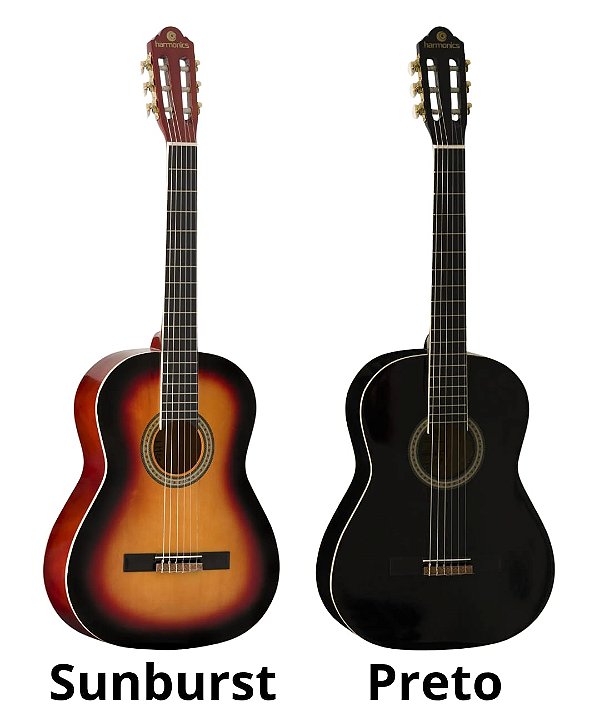 Violão Harmonics GNA-111 Acústico Nylon Destro