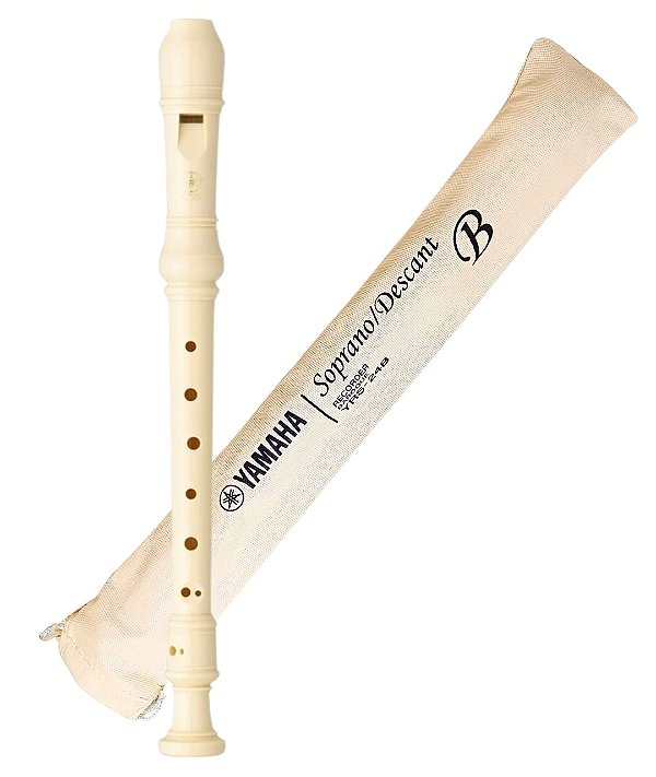 Flauta Doce Yamaha YRS-24B Soprano Barroca C