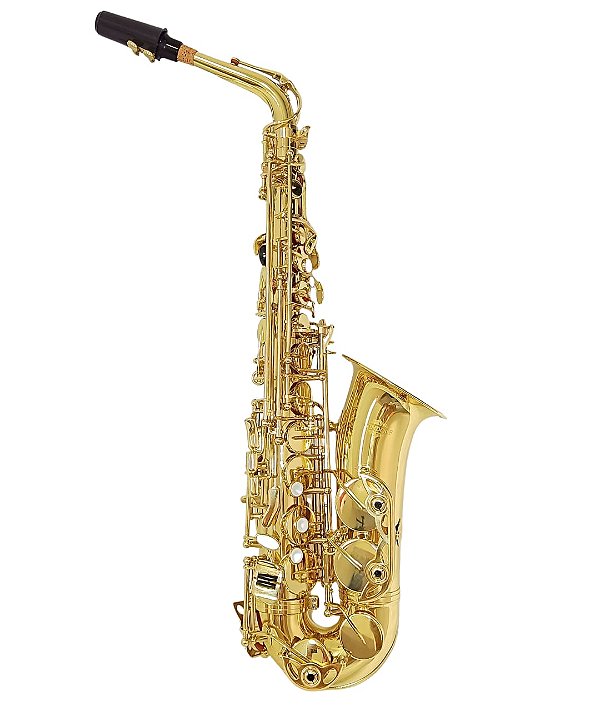 Sax Alto Windorf Mib Ouro Laqueado WAS-200L