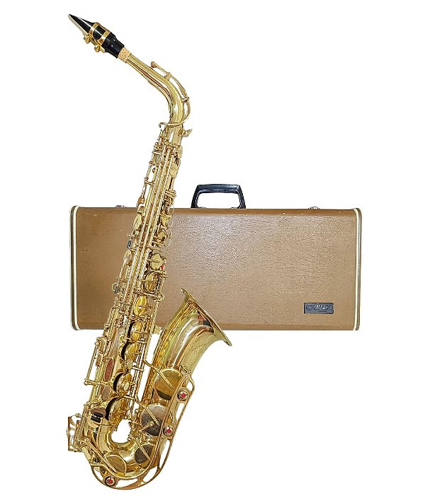 Sax Alto Yamaha YAS-31 Japan Mib Legítimo Purple Logo Dourado Original Usado