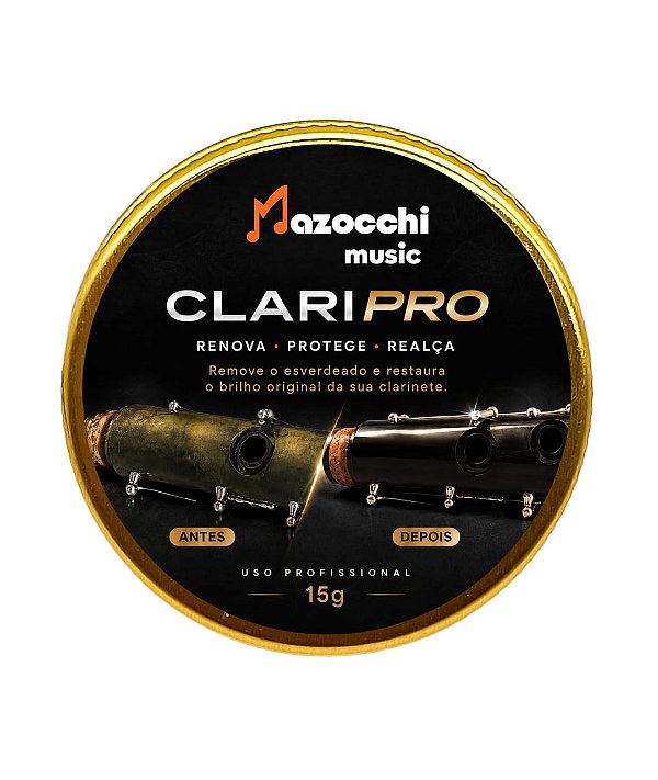 Clarinete Claripro Revitalização do corpo verde, realçando cor natural 15g
