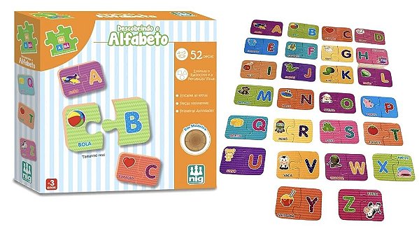 Descobrindo o  Alfabeto - Nig Brinquedos