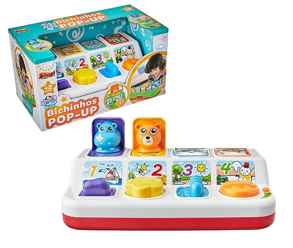 Bichinhos Pop Up - Zoop Toys