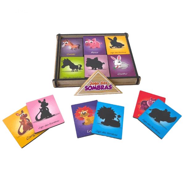 Jogo das Sombras Animais - Maninho