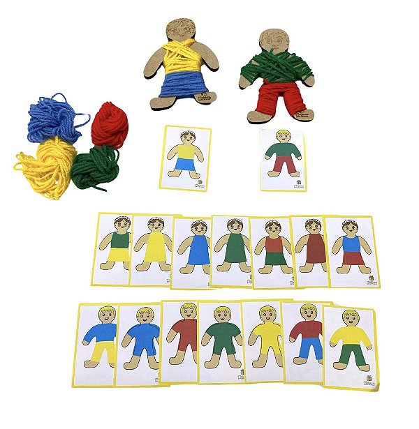 Enrola Boneco - Materiais para Brincar