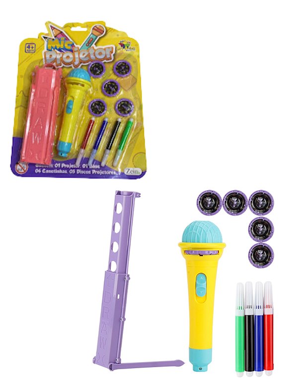 Microfone c/ Suporte Projetor - Art Brink