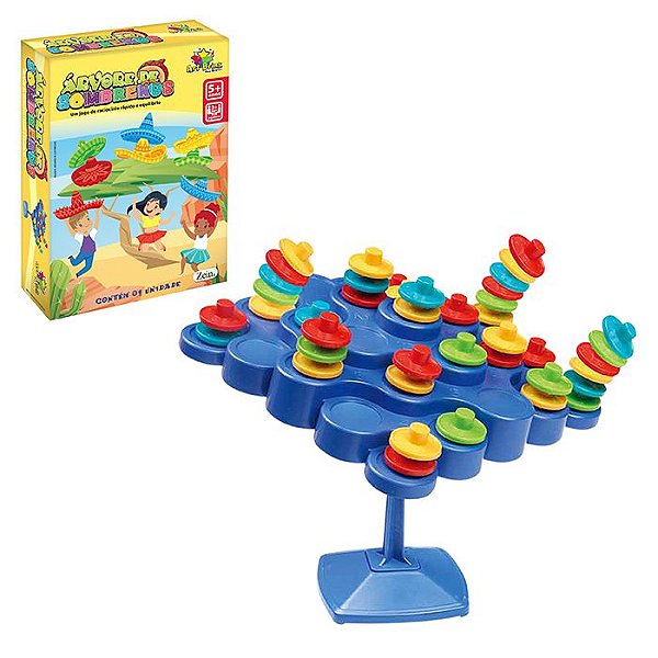 Jogo Equilibrando Discos Árvore de Sombreros - Art Brink