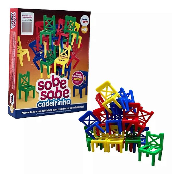 Jogo Sobe Sobe Cadeirinha - Pakitoys