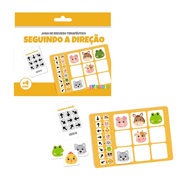 Jogo Seguindo a Direção - DiBrincar