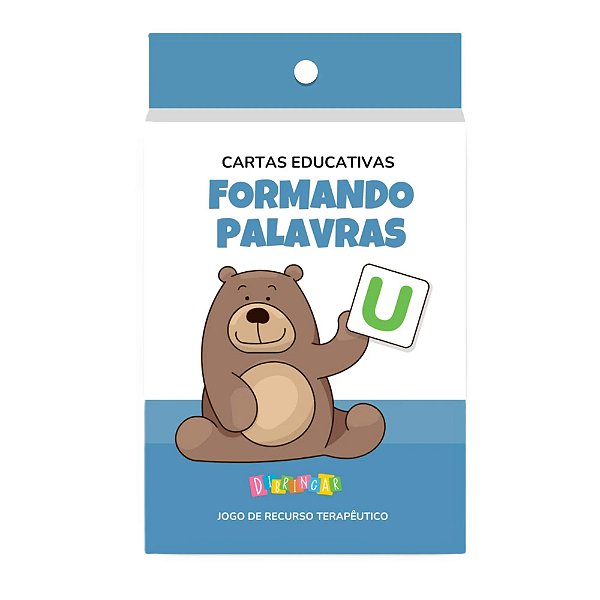 Cartas Educativas Formando Palavras - DiBrincar