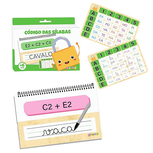Jogo Educativo Código das Sílabas - DiBrincar