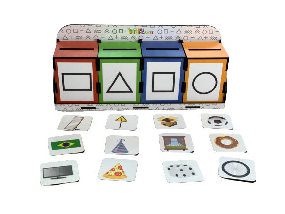 Categorize Formas Geométricas - Clube Brincante