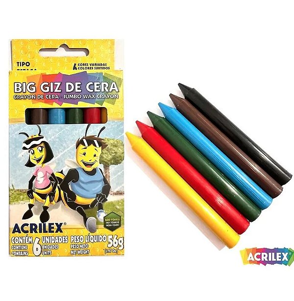 Big Giz de Cera - Acrilex