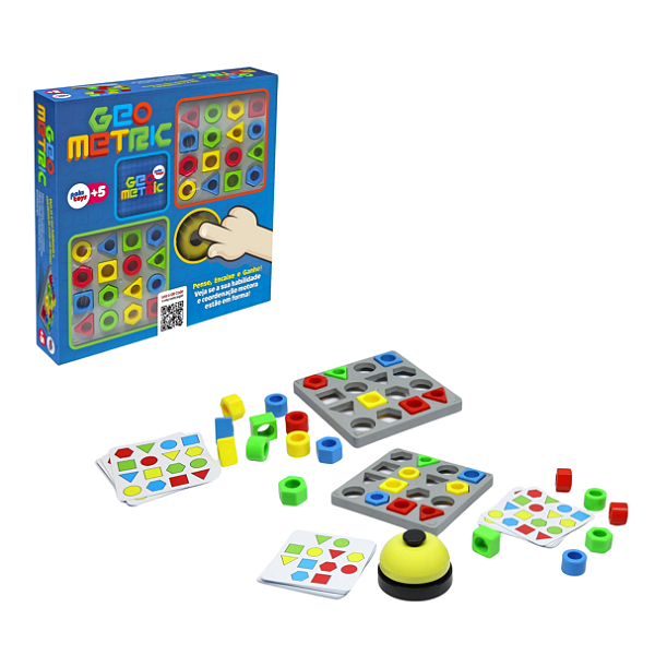 Jogo Geometric - Pakitoys