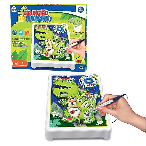 Jogo Cirurgião Game Dinossauro - Braskit