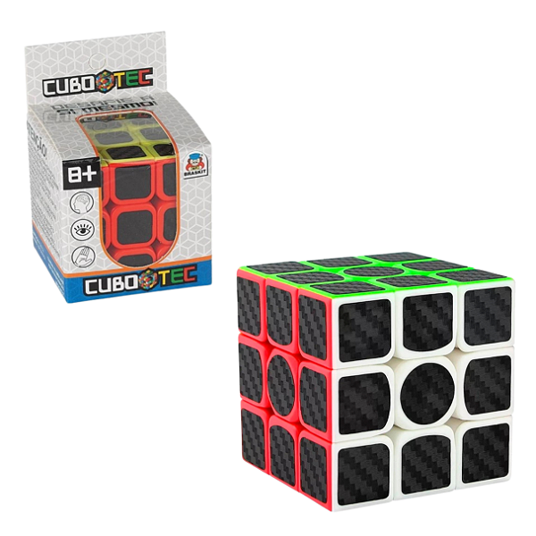 Cubo Mágico Cubo Tec 3x3 - Braskit
