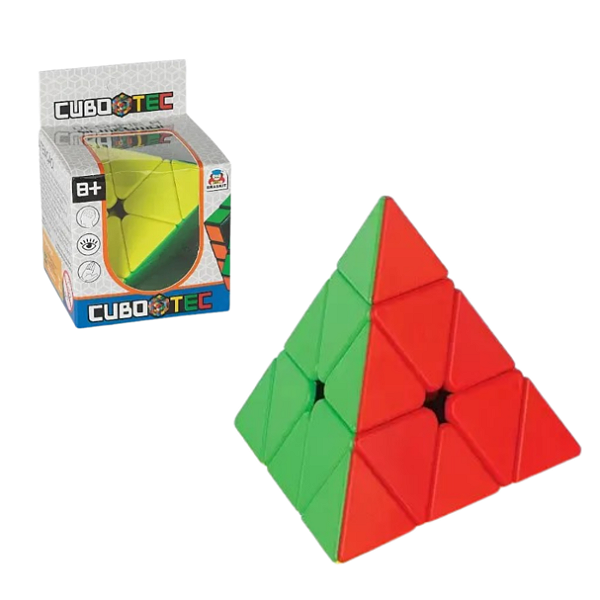 Cubo Tec Triângulo Colorido - Braskit