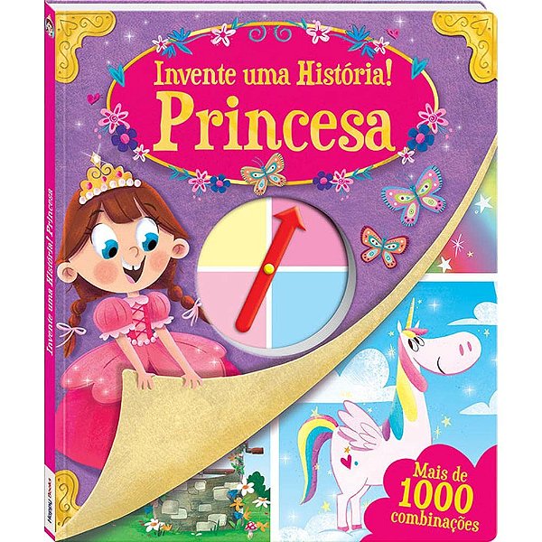 Livro Invente uma História! Princesa - Happy Books
