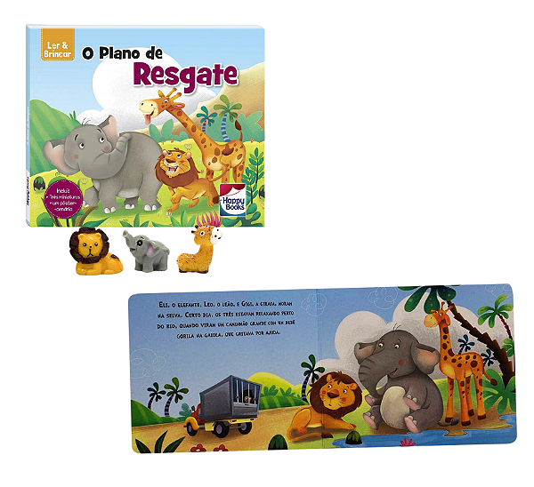 Ler e Brincar: O Plano de Resgate - Happy Books