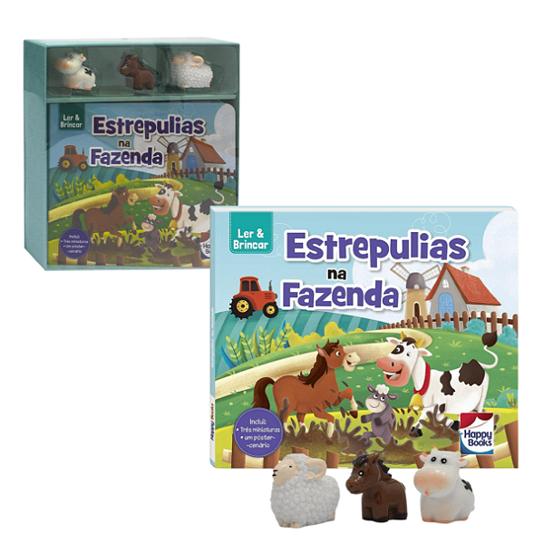 Ler e Brincar: Estrepulias na Fazenda - Happy Books
