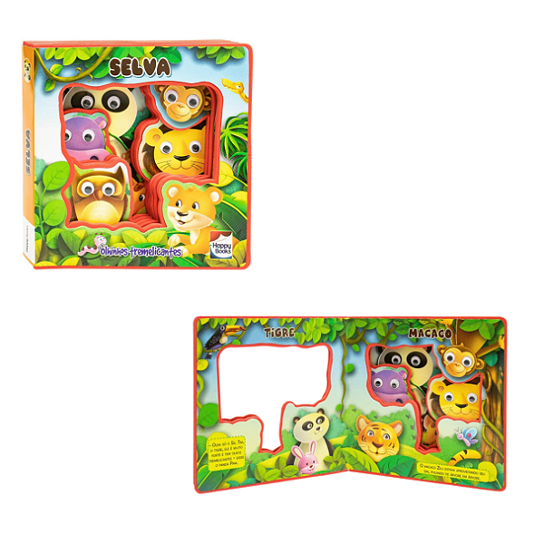Aventura com Olhinhos: Selva - Happy Books
