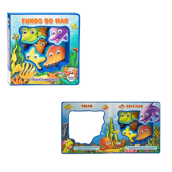 Aventura com Olhinhos: Fundo do Mar - Happy Books