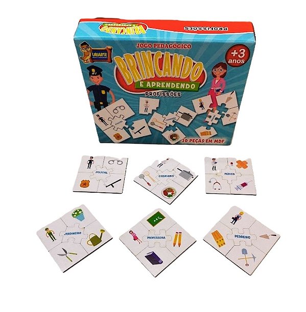 Brincando e Aprendendo Profissões - Uriarte